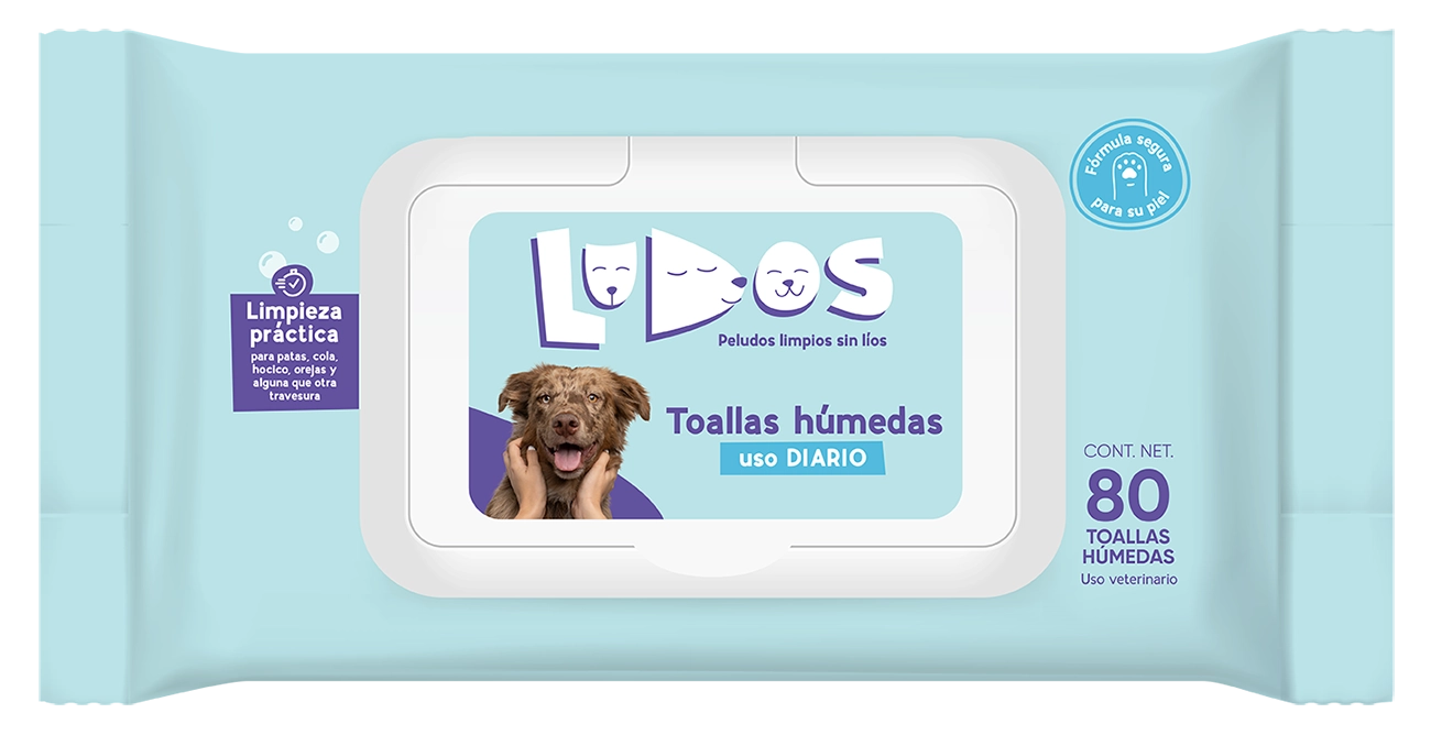 ludos toallas Húmedas uso diario